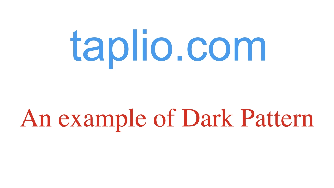 Taplio dark patterns