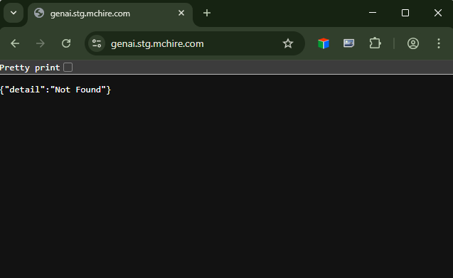 genai-stg-mchire.com 503 error